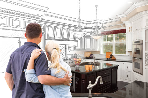 Professional Kitchen Island Installation technician working in Morton, WA